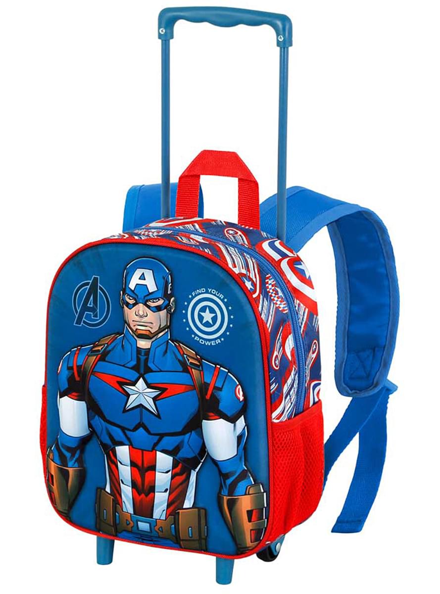 Captain America 3D Trolley Rygsæk - The Avengers