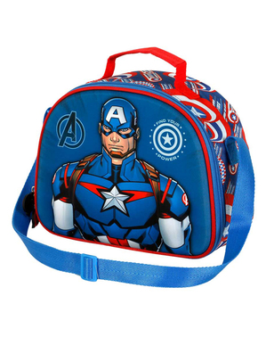 Pudełko śniadaniowe 3D Kapitan Ameryka - Avengers