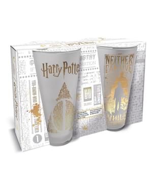 Set 2 Harry Potter glass