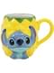 Taza 3D Stitch en piña - Lilo & Stitch