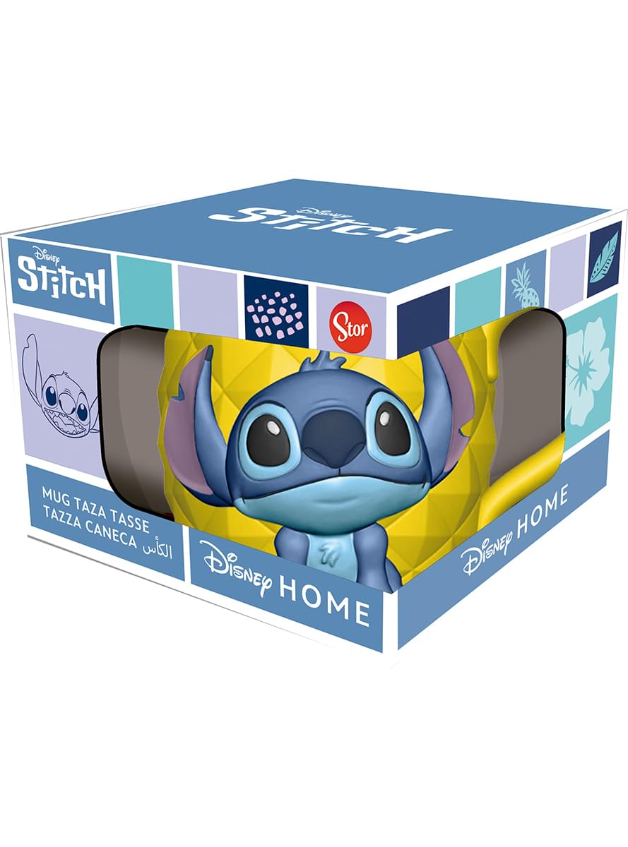 Taza 3D Stitch en piña - Lilo & Stitch