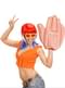 Aufblasbare Riesen Hand