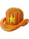 Pălărie de cowboy gonflabilă pentru adult