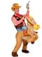 Pălărie de cowboy gonflabilă pentru adult