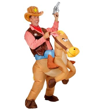 Adult's Inflatable Cowboy Hat