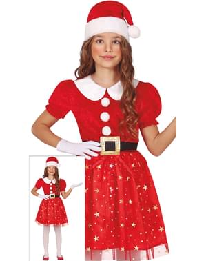 Costume di Mamma Natale per bambina