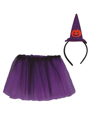 Pumpkin Witch Set for girls