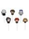 12 capsule per cupcakes e 12 toppers dei personaggi di Harry Potter