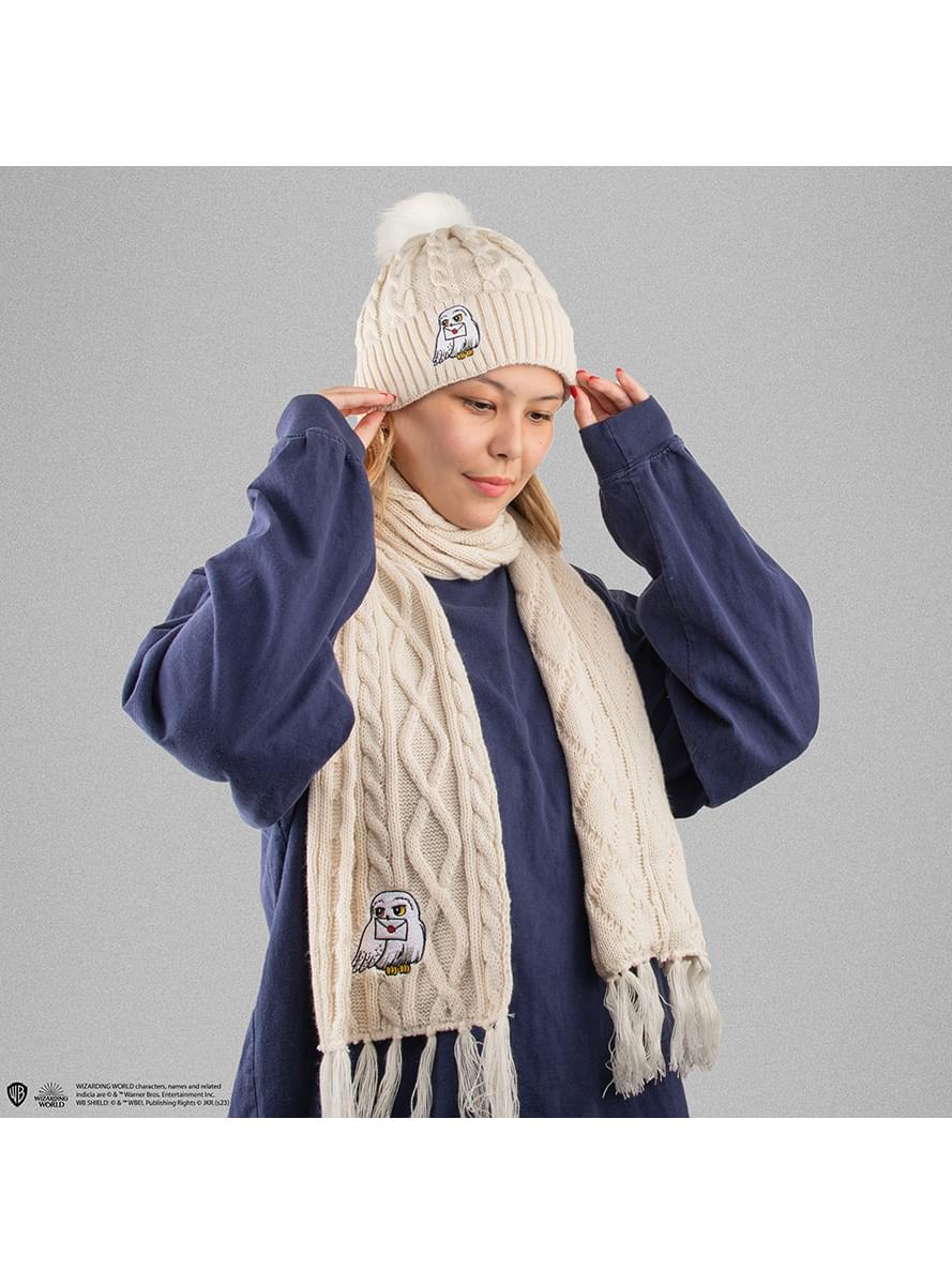 Bufanda y gorro de Hedwig para mujer - Harry Potter