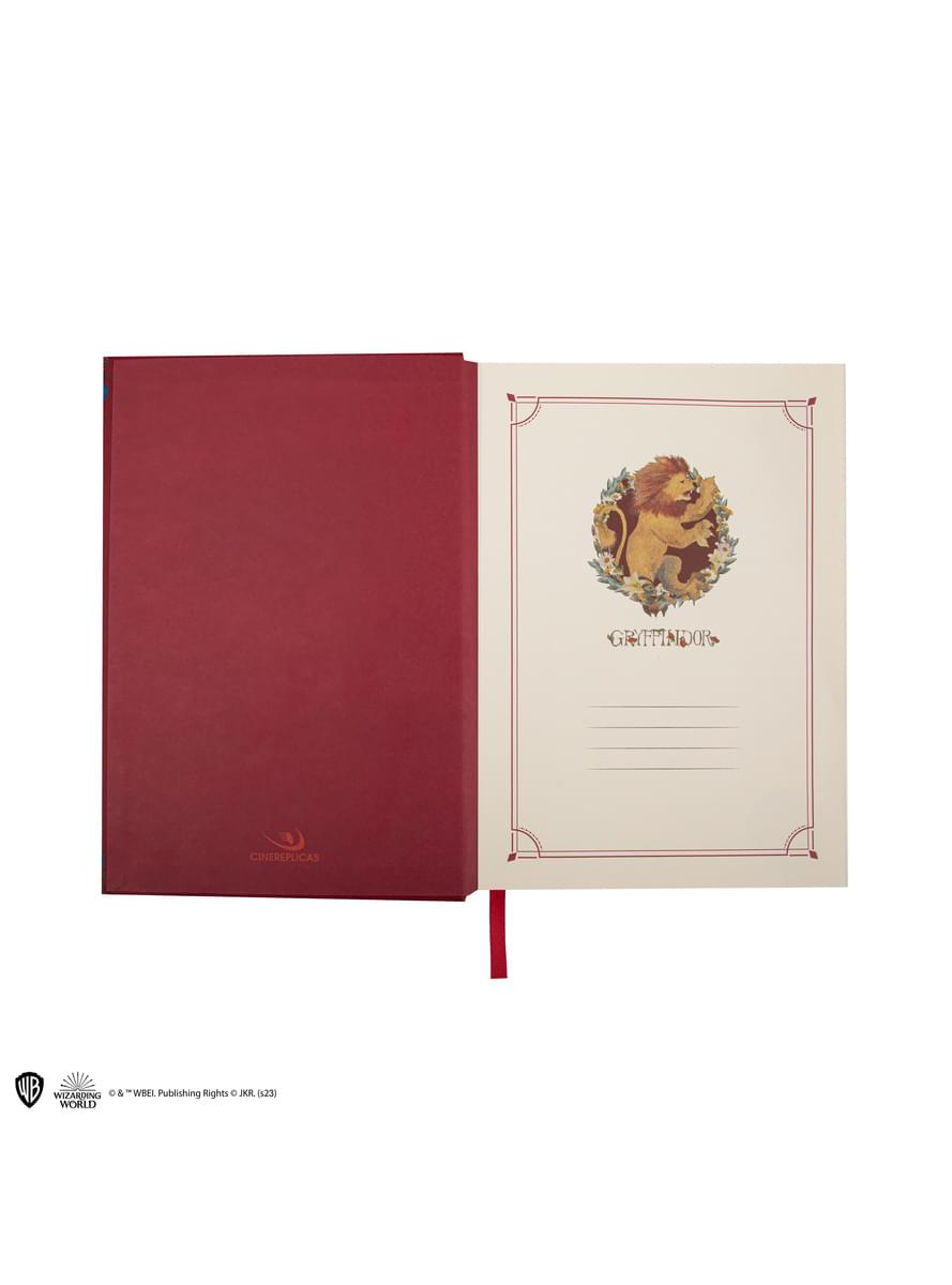 Carnet de notes Gryffondor Deluxe avec stylo - Harry Potter