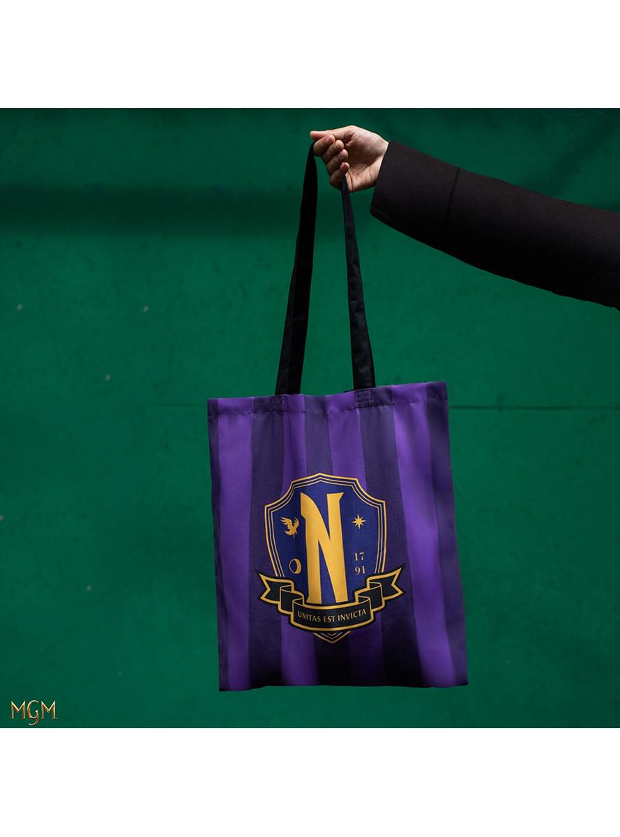 Wednesday Nevermore Academy reversible Tote Bag