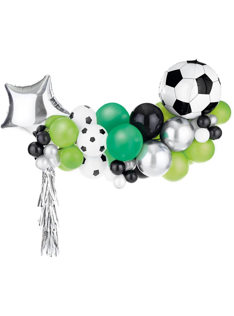 Fußball Luftballon-Girlande