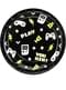 6 platos de videojuego (18x27cm) - Videogame party