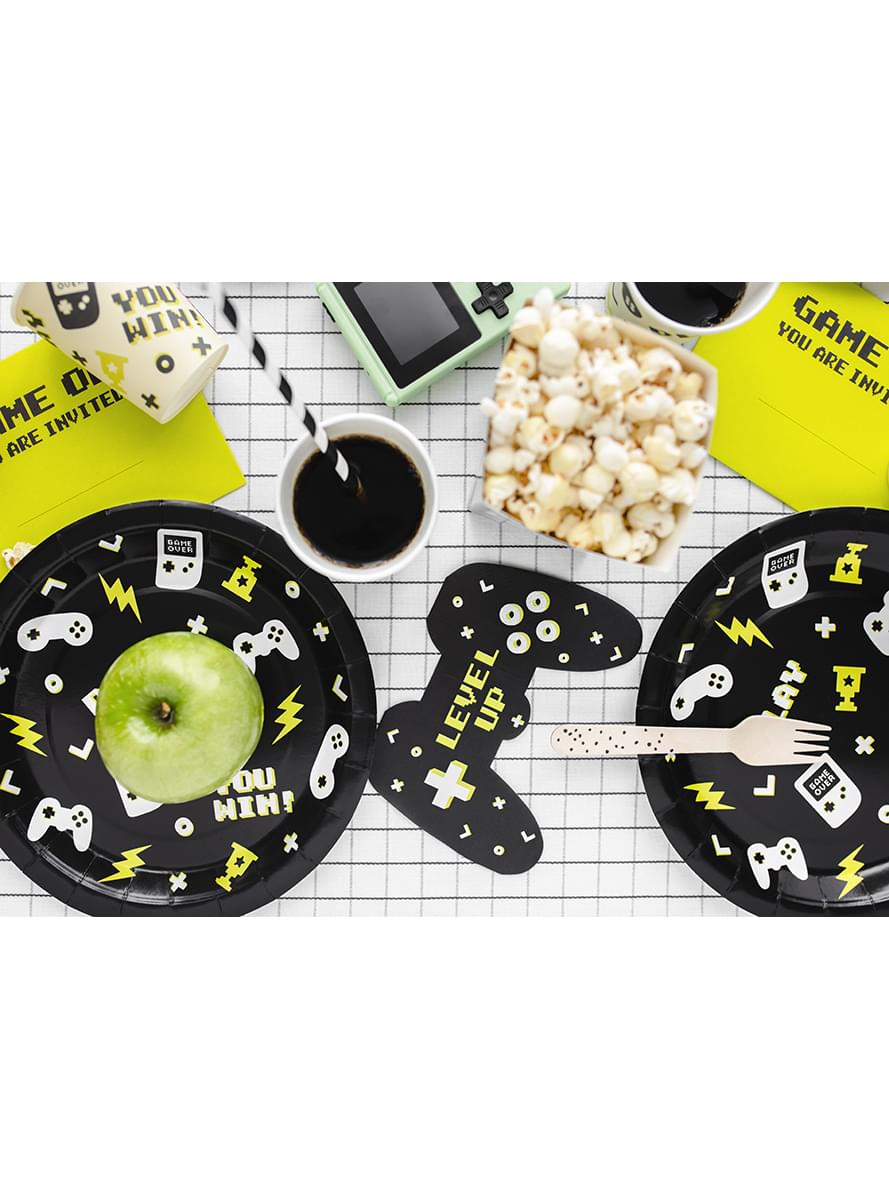 13 servetter videojuego (11,5x16cm) - Videogame party