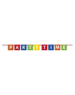 Statybiniai blokai „Party Time“ - šventinis guirnalda