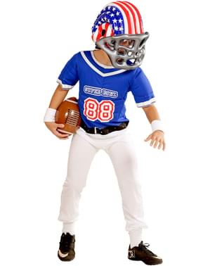 Opblaasbare american football helm USA voor kinderen