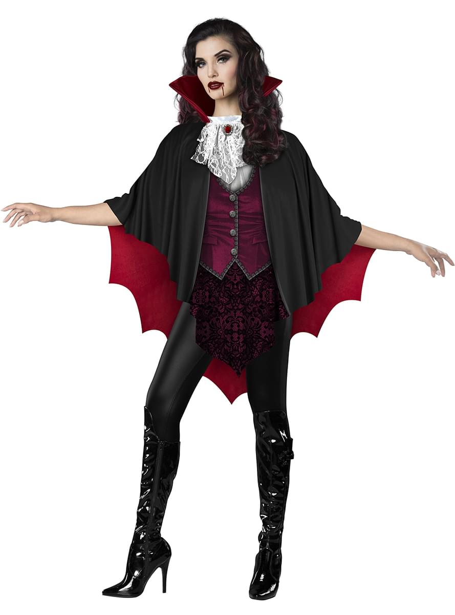 Poncho de vampiro para adulto