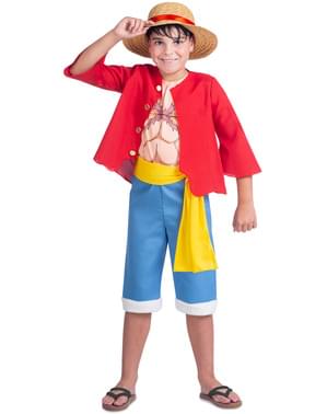 Luffy kostume til drenge - One Piece