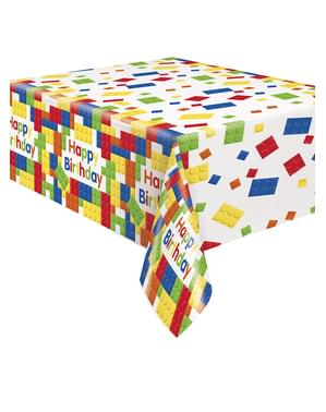 Bausteine Tischdecke - Building Blocks Party