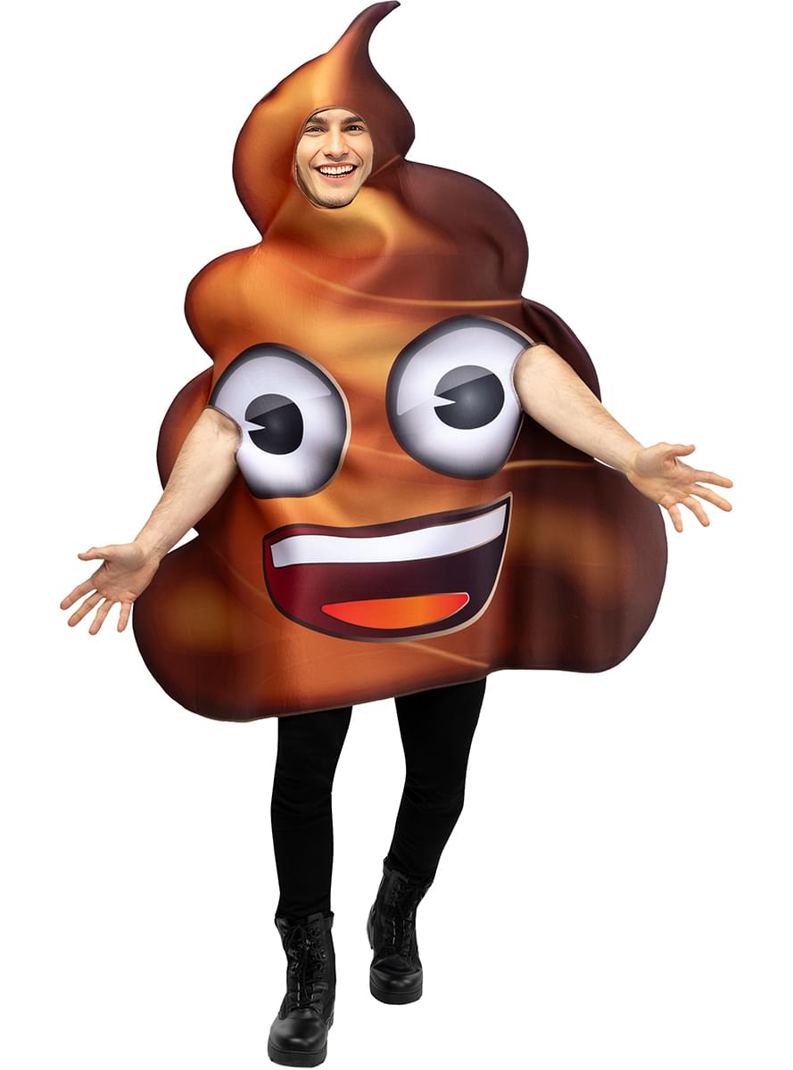 Emoji Kak kostuum voor volwassenen