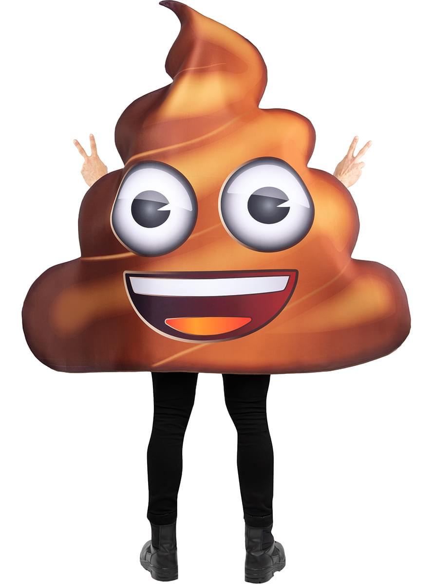Costume Emoji Cacca per adulti