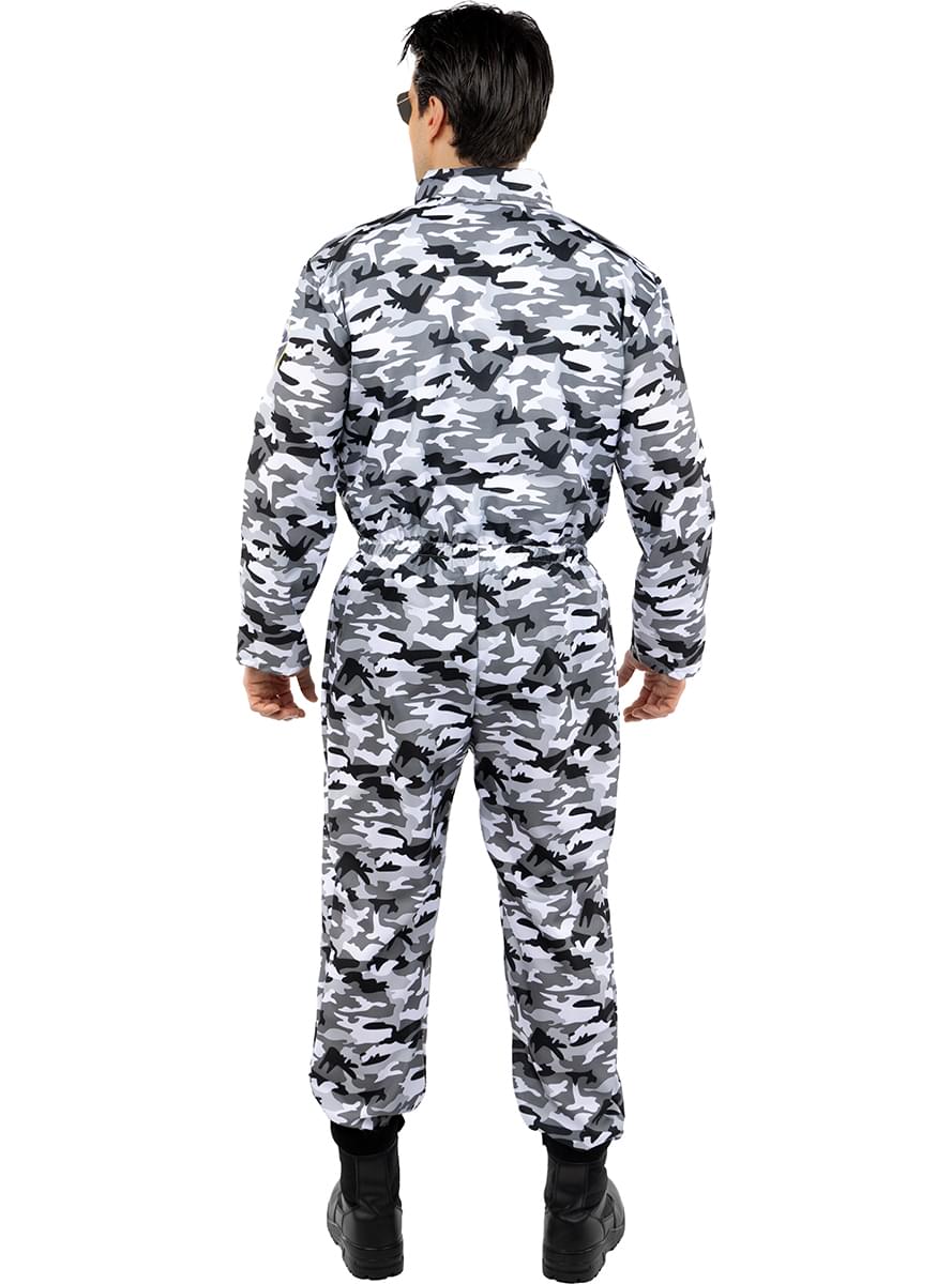 Fato de piloto de caça para homem
