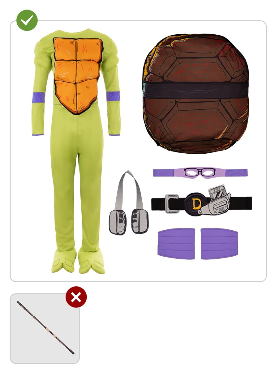 Donatello kostuum voor mannen - De Ninja Turtles