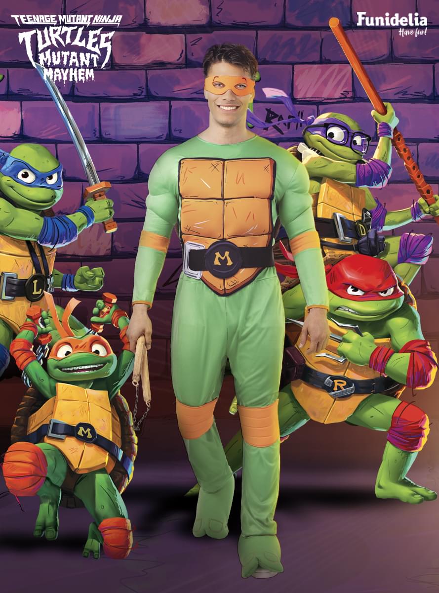 Michelangelo Costume for men - Teenage Mutant Ninja Turtles