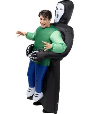 Inflatable Death costume for adults