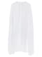 Capa con capucha blanca para adulto