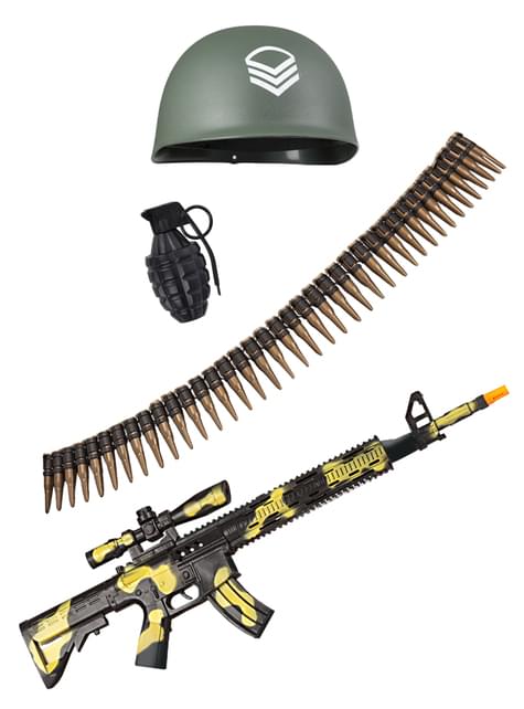 Sada vojenských doplňků