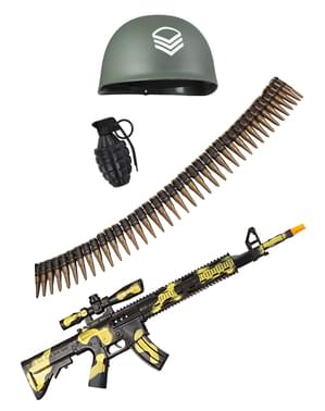 Kit accesorios de militar