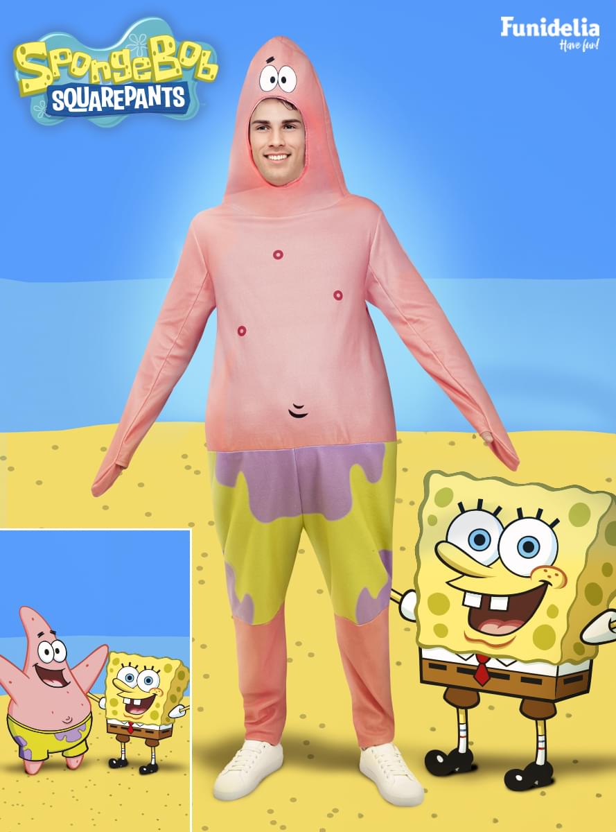 Patrick Kostüm für Erwachsene - SpongeBob Schwammkopf