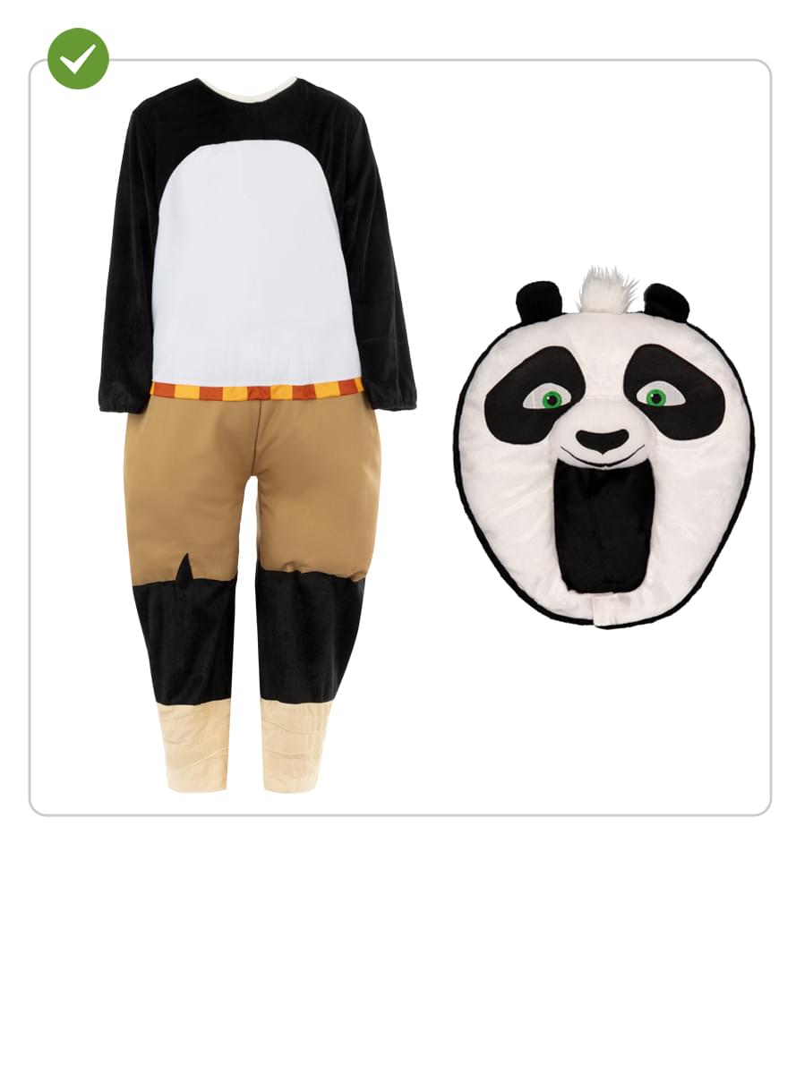 Kung Fu Panda kostume til voksne