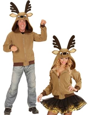 Felpa renna per adulto