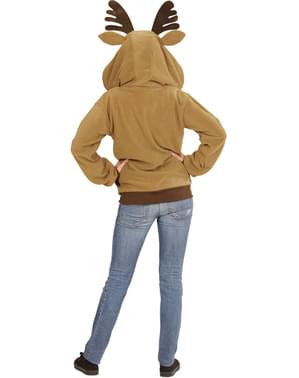 Sweat renne amusant adulte