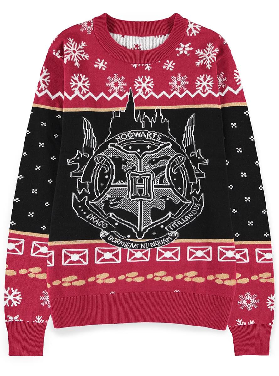Camisola natalícia Hogwarts para homem - Harry Potter