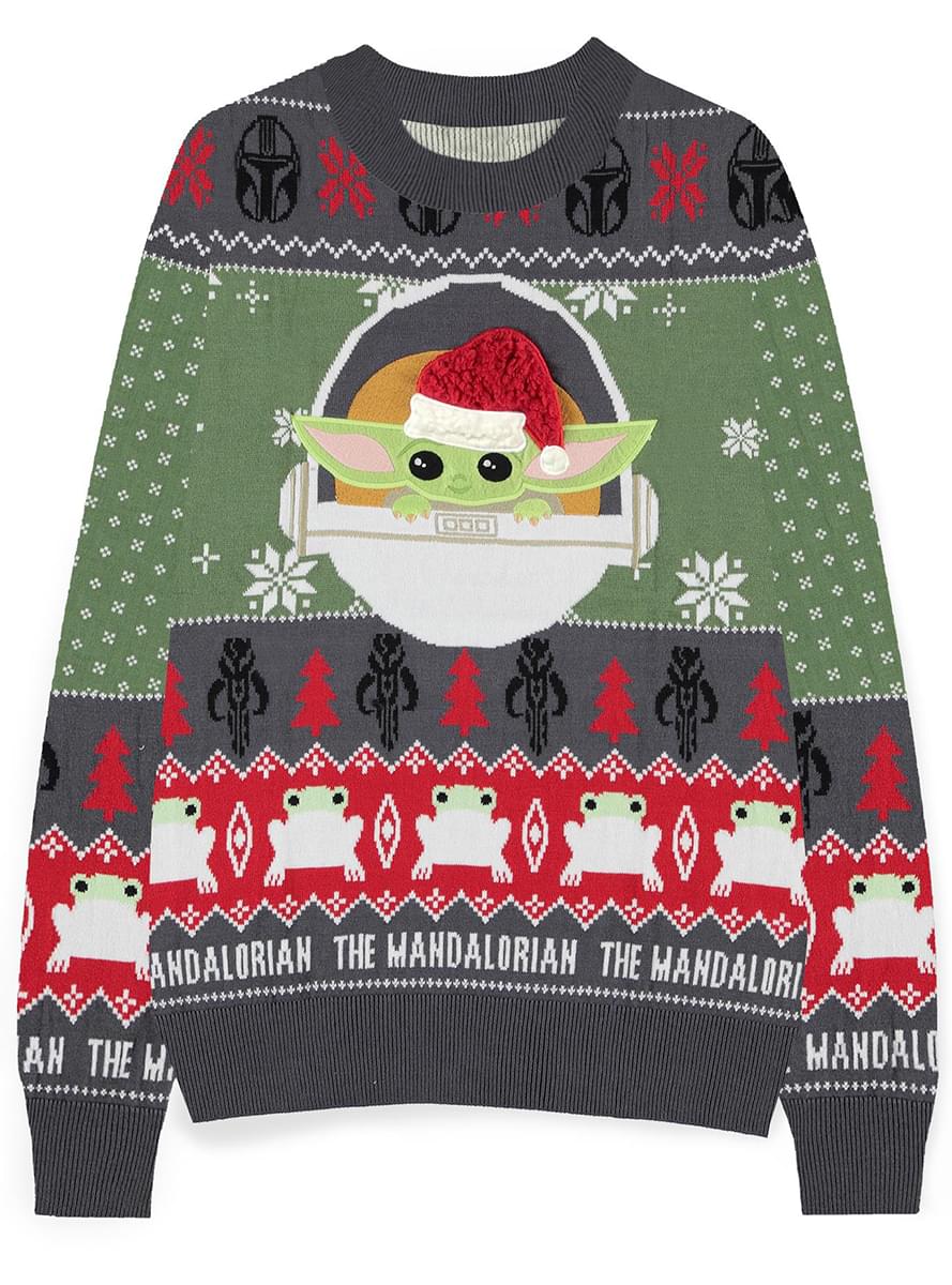 Baby Yoda The Mandalorian Christmas Sweater for men - Star Wars