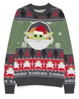 Jersey navideño Baby Yoda The Mandalorian för honom - Star Wars