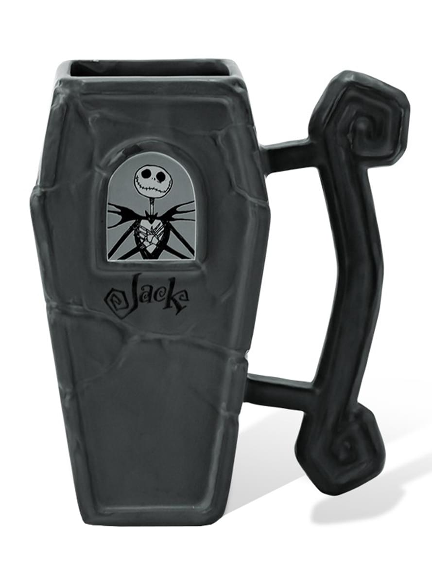 Mug 3D Jack Skellington dans un cercueil - Les Griffes de la nuit