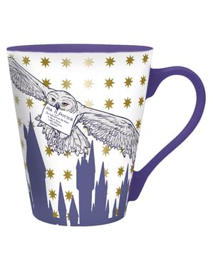 Caneca Hedwig carta Hogwarts - Harry Potter