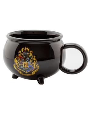 Cană Hogwarts Cauldron 3D - Harry Potter