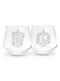 Set 2 vasos Gryffindor y Slytherin - Harry Potter