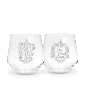 Gryffindor and Slytherin 2 Cup Set - Harry Potter