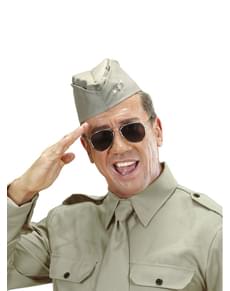 Chapéu de soldado americano para adulto
