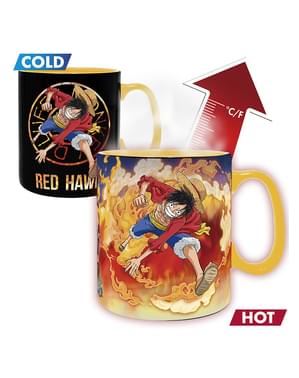 Caneca Luffy e Sabo muda de cor - One Piece