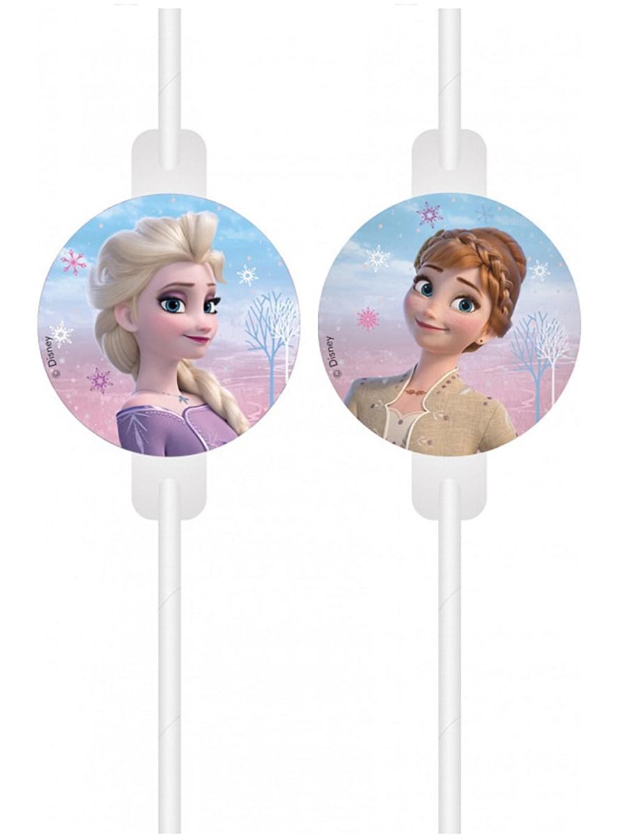 4 Frozen straws
