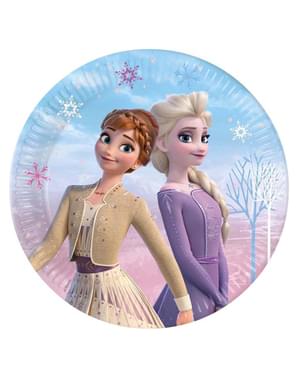 8 Frozen plates (23cm)