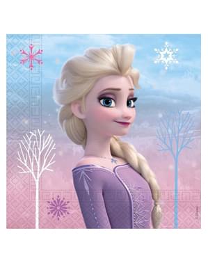 20 guardanapos de Frozen (33x33cm)