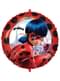 Ladybug Folienballon (46cm) - Miraculous – Geschichten von Ladybug und Cat Noir
